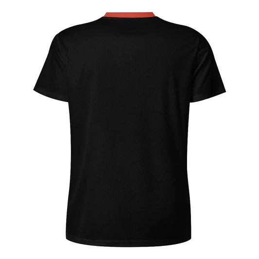 Back side All I Want For Christmas Is A Hamburger T-shirt for Men - Festive Holiday Style