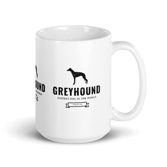 Ceramic Mug / Greyhound Mug / Big Mug / Coffee Mug
