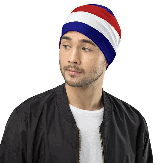 Dutch flag winter hat for men and women
