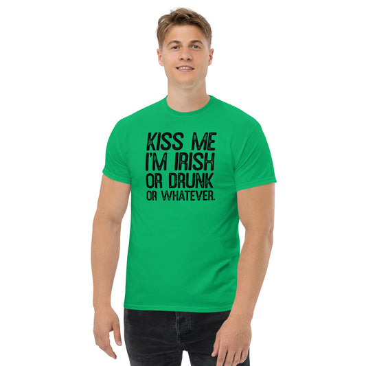 Green 100% cotton unisex St. Patrick's Day shirt for parties and celebrations