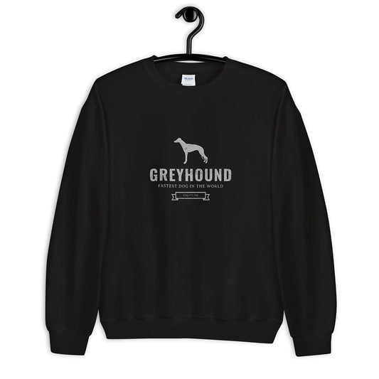 Greyhound Sweater / Fastest Dog In The World / Clothing For Dog Lover
