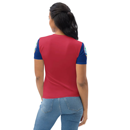 Guam t‑shirt women’s cotton‑touch polyester jersey