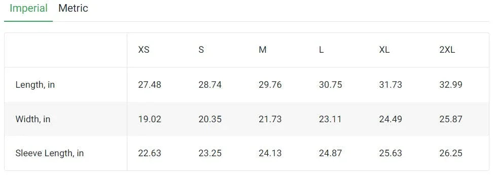 Imperial Size Guide Orange Striped Sweater For Men And Woman