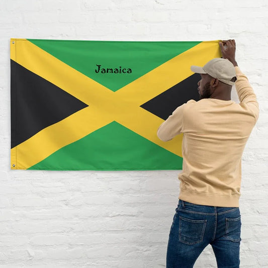 Jamaica Flag / Jamaician Flag Colors / Premium Quality