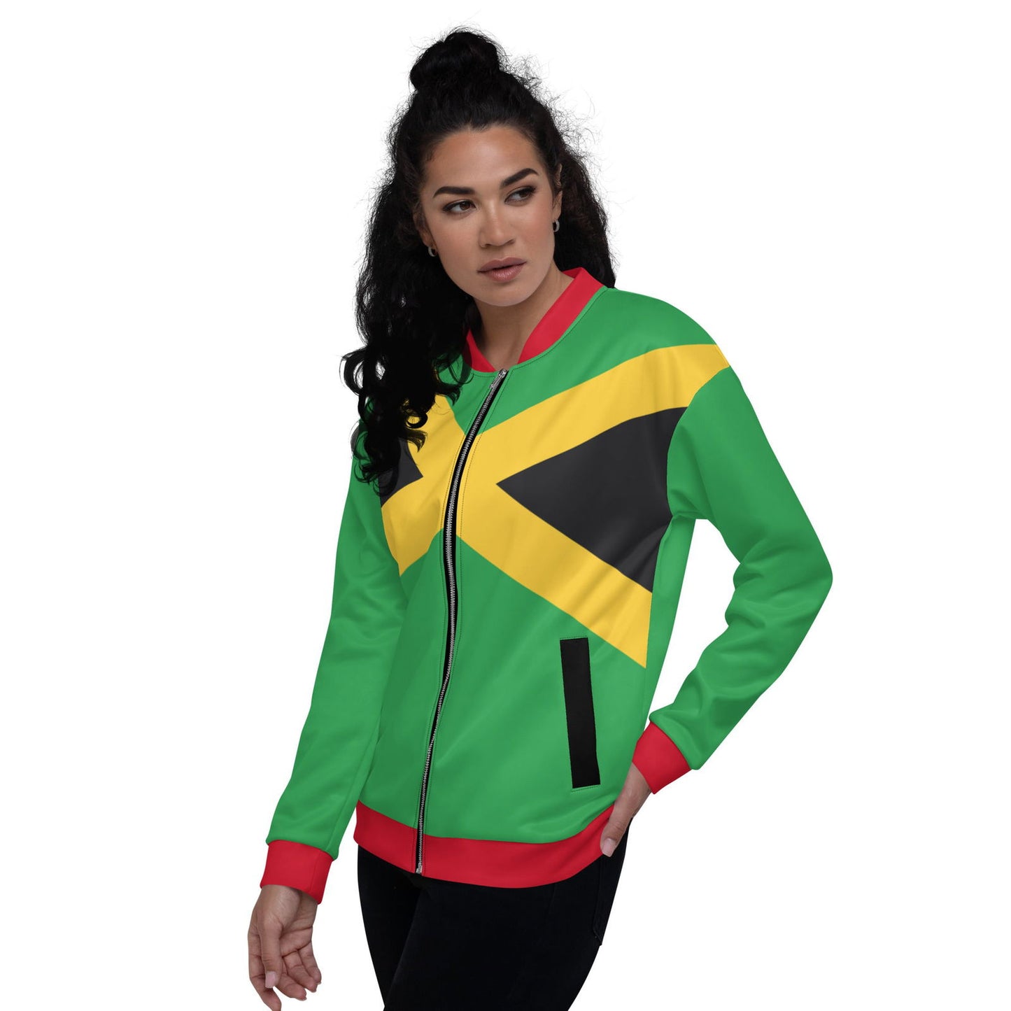 Jamaica bomber jacket with side pockets