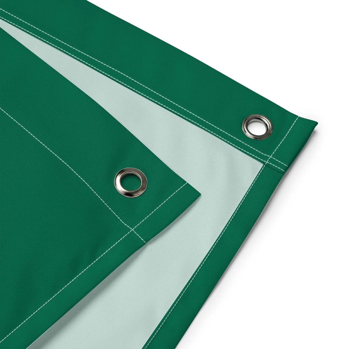 Modern Mexican flag with 2 iron grommets for easy hanging