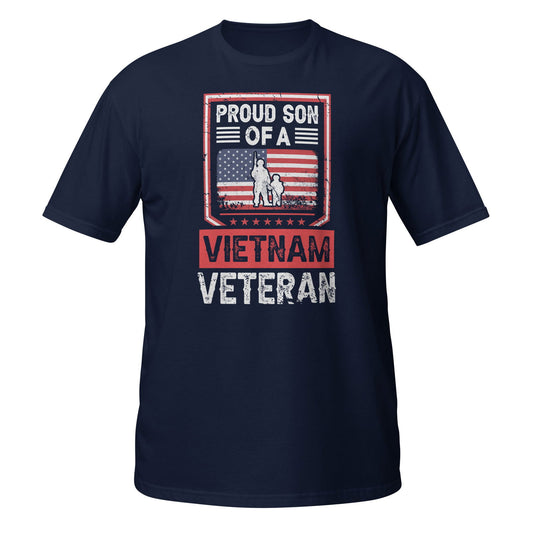 Navy Proud Son Of A Vietnam Veteran T-Shirt