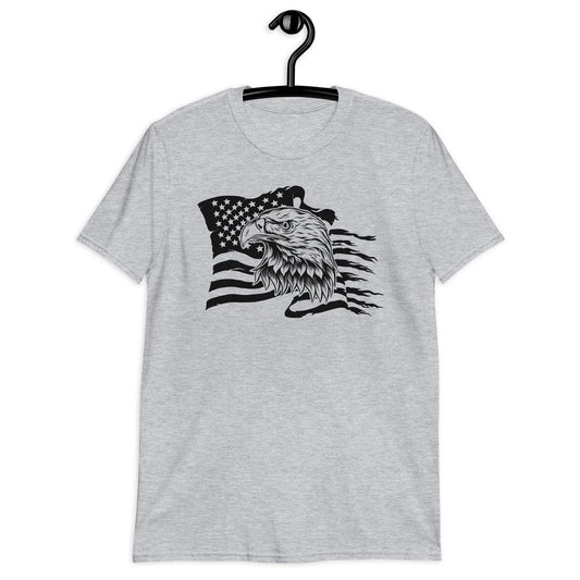 Patriotic eagle and flag shirt for USA pride