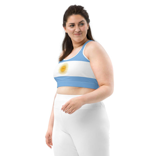 Plus Size Argentina Sports Bra