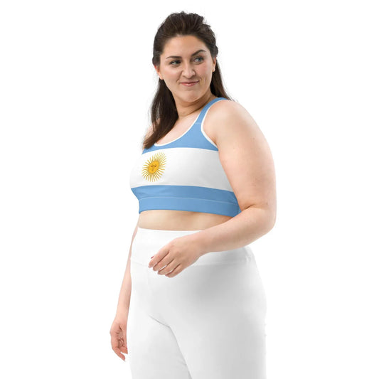Plus Size Argentina Sports Bra