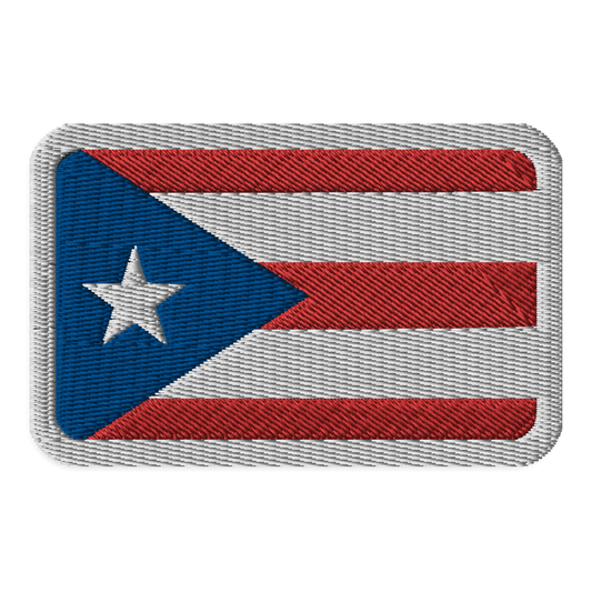 Puerto Rican Flag Patch for Backpacks