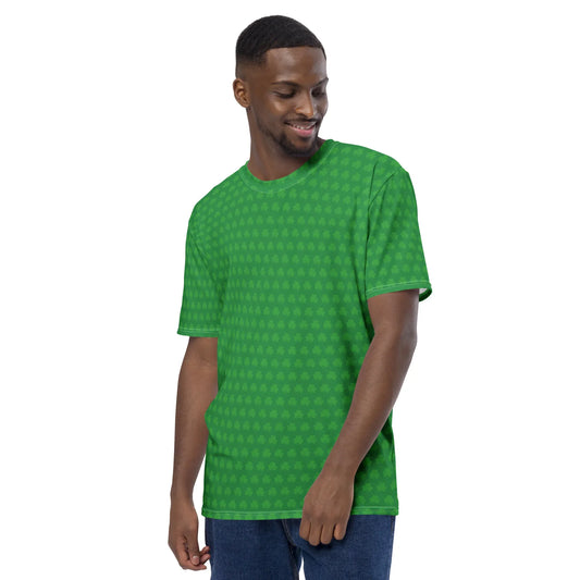 Regular fit St. Patrick's Day T-shirt with stylish shamrock design