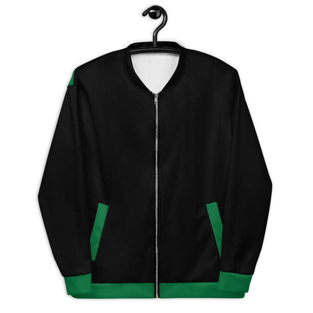 Saudi Arabia Flag Bomber Jacket For Women - YVDdesign