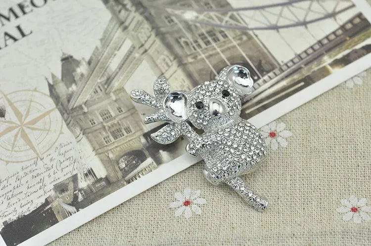 Shimmering Koala Bear Pin for Sports Events and More