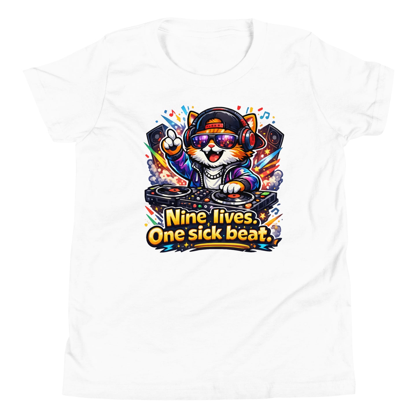 Soft ring spun cotton t-shirt for music loving kids