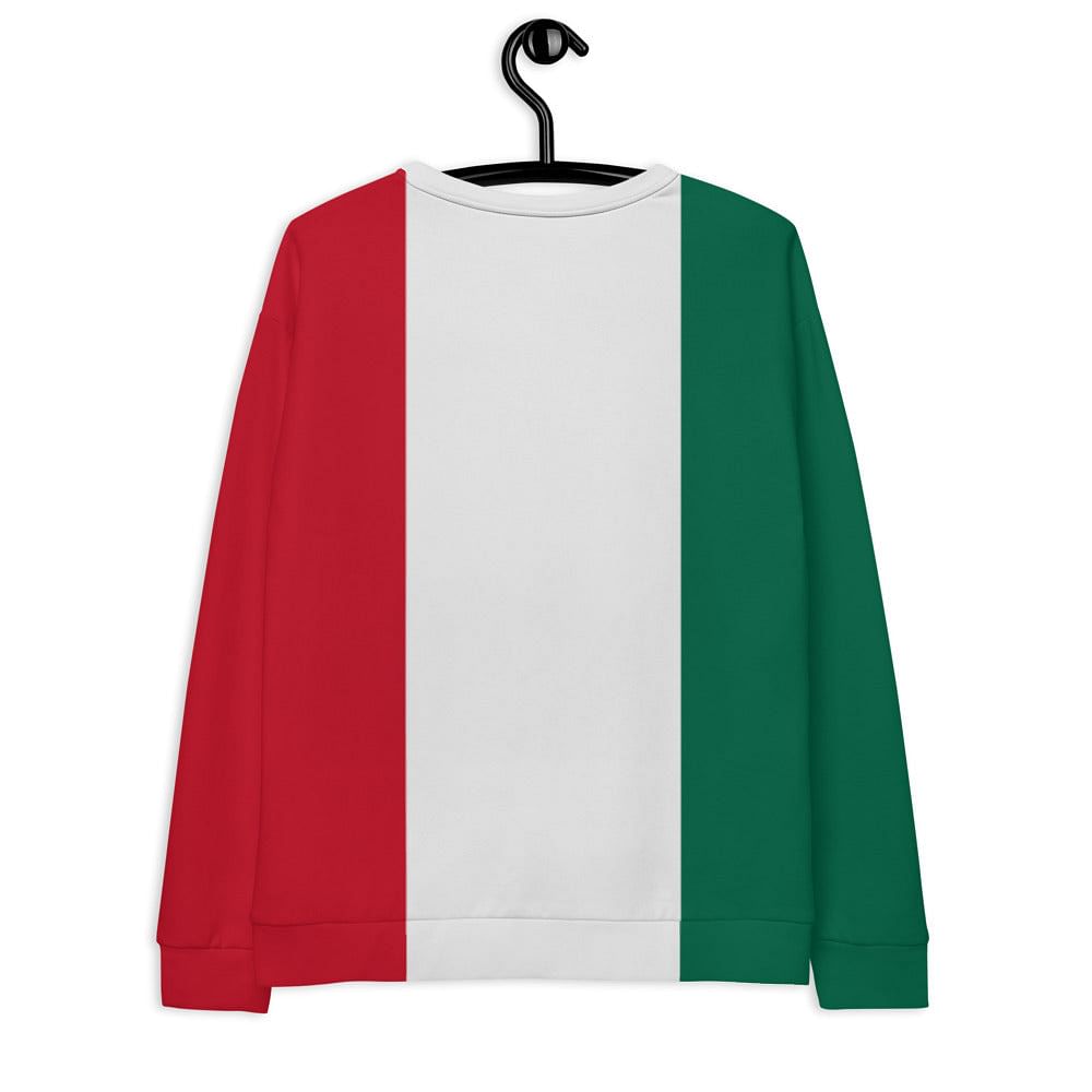 Sweater with Mexican Flag machine wash cold tumble dry low easy care