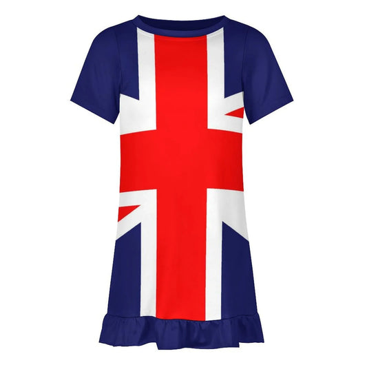 Union Jack dress for children, classic British style