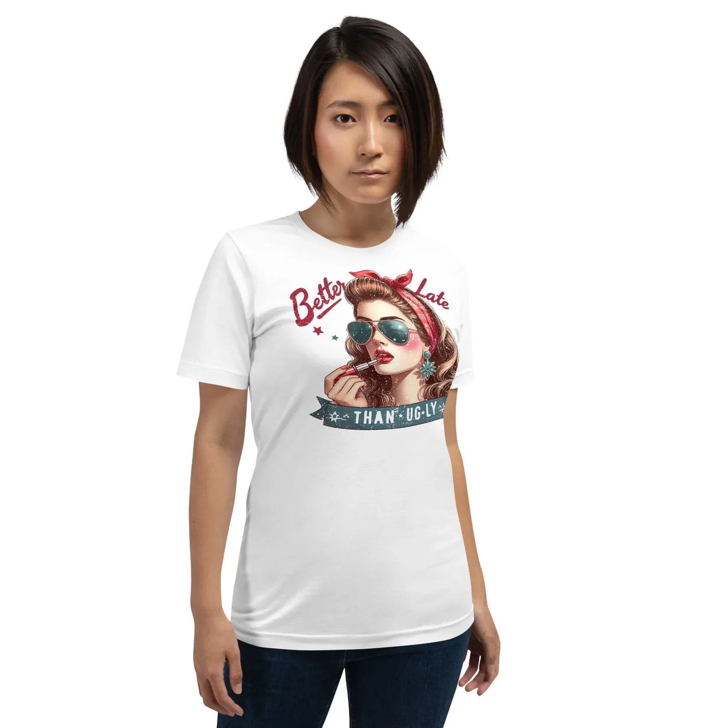 Vintage t-shirt with funny quote