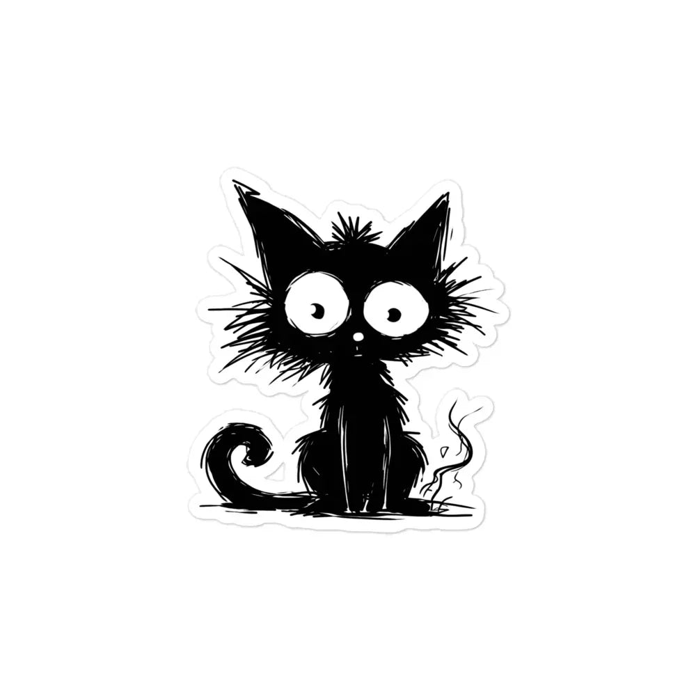 gift idea for cat lovers sticker