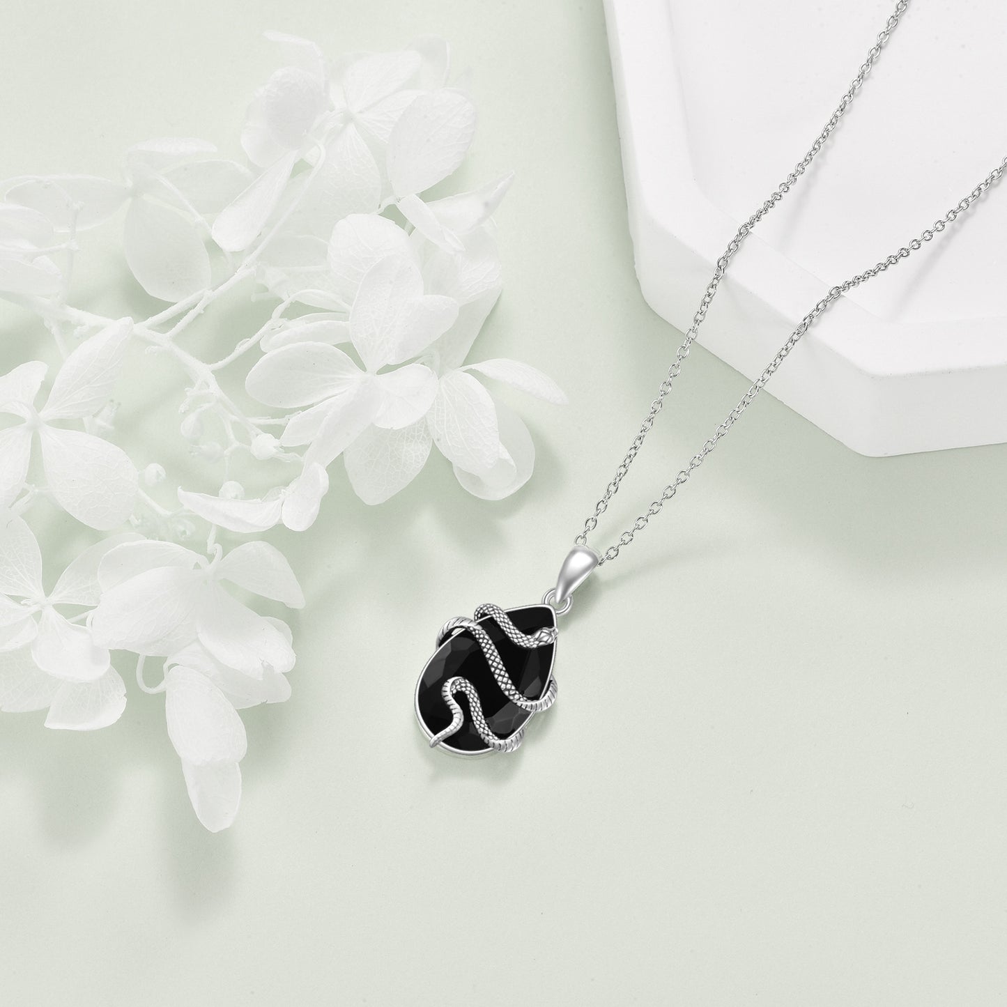 tourmaline and obsidian crystal jewelry