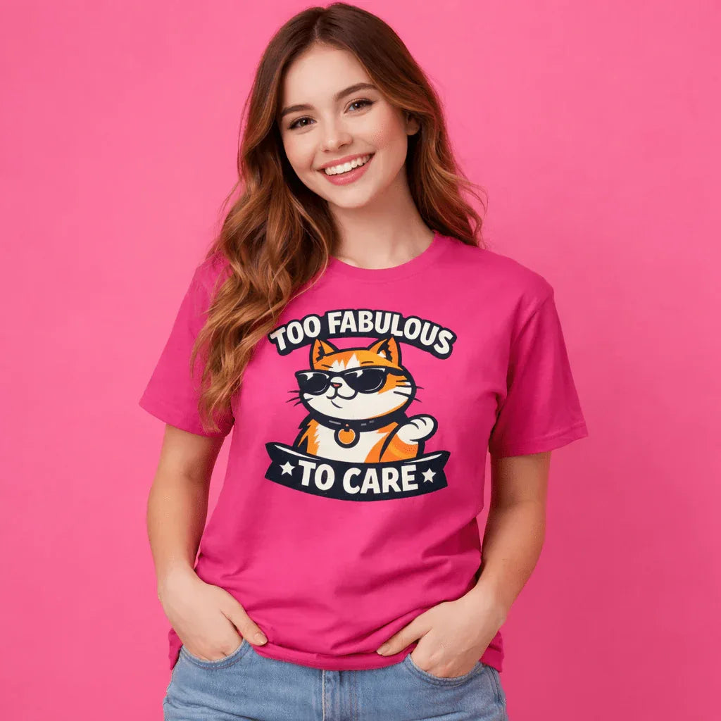 unbothered cat quote t shirt with sassy design