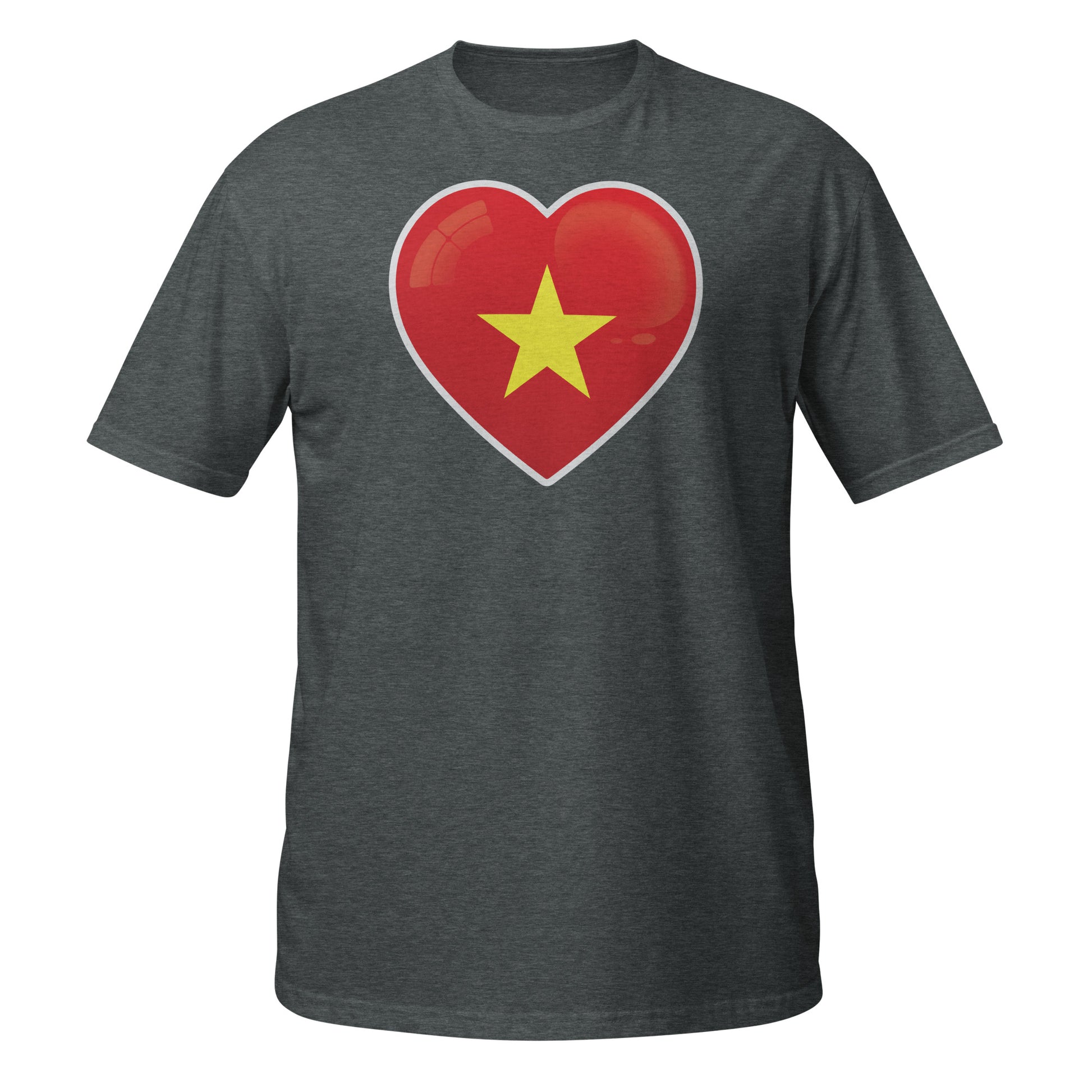 Vietnam T-Shirt with red heart design