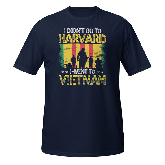 Blue Vietnam War Shirt / I Went To Vietnam