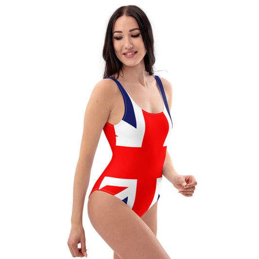 Modern union jack swimsuit