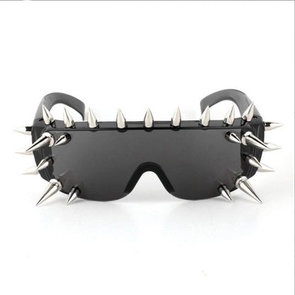 Spiked Sunglasses  Black Color