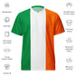 Irish Flag Shirt / Patriotic Irish Pride Shirt Made From Recycled Polyester / Extra Small 2XS - Plus Size 6XL