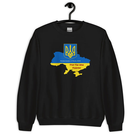 Ukraine Sweatshirt Stop The War / Stop The War In Ukraine Clothing / No War In Ukraine - YVDdesign