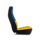 Right Side Ukraine Flag Car Seat Covers Universal With Coat Of Arms