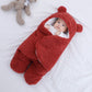 Happy Baby Sleeping in Quilted Sleep Bag: Sweet Dreams Guaranteed