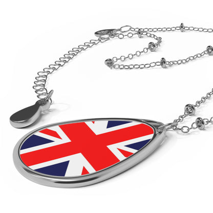 Union Jack Flag Necklace 