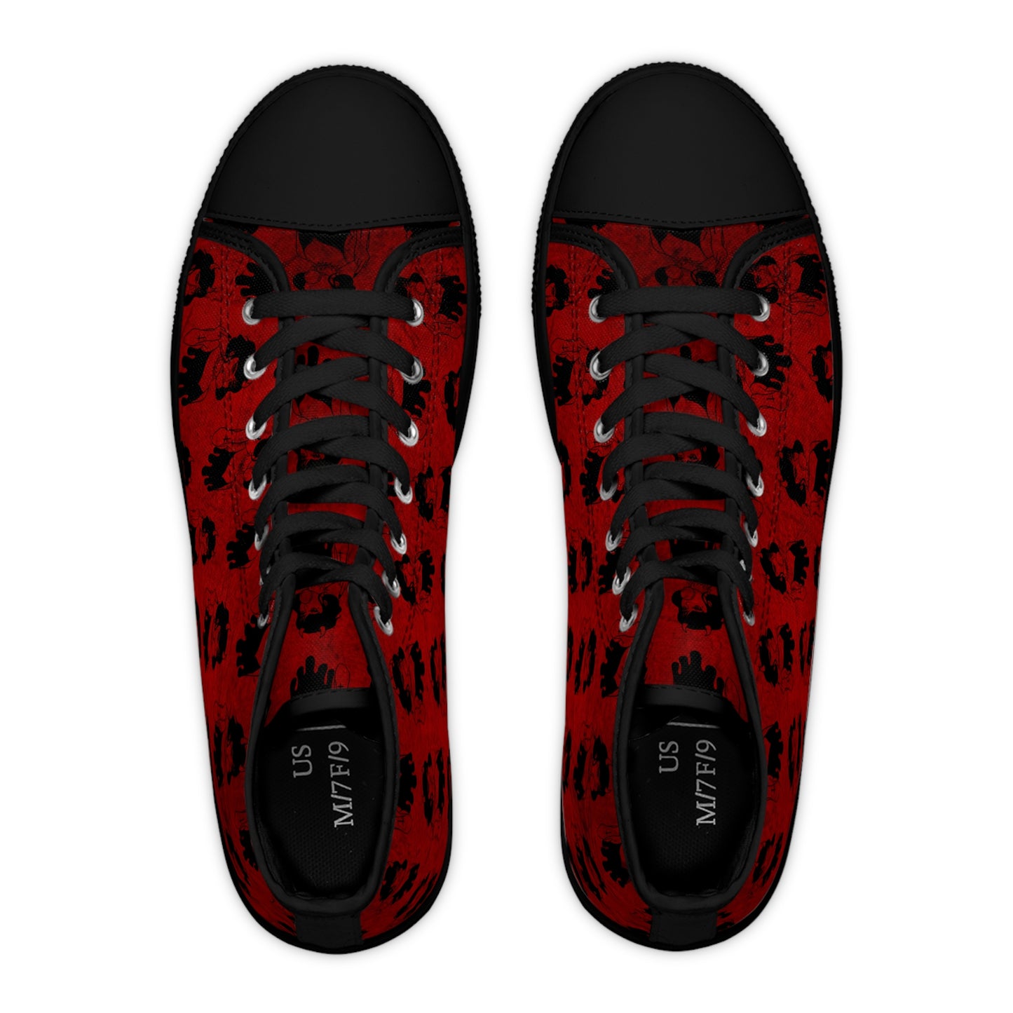 Red Goth Sneakers