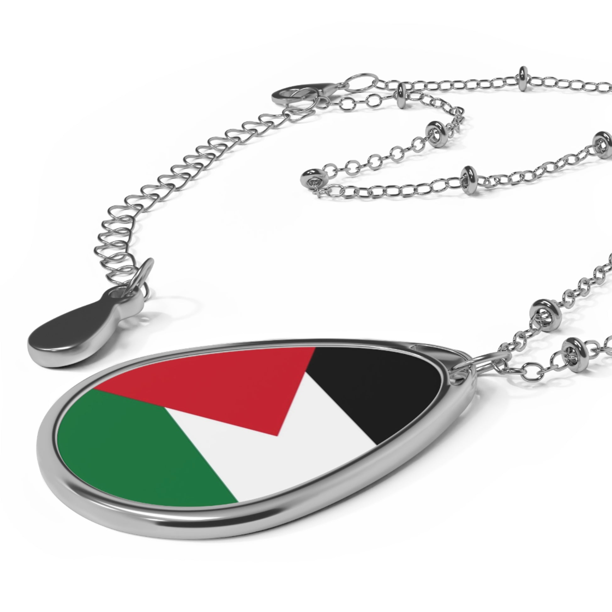 Palestine Flag Necklace