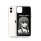 Alt iPhone-hoesje / Soft Goth Lover / Griezelig meisje Print