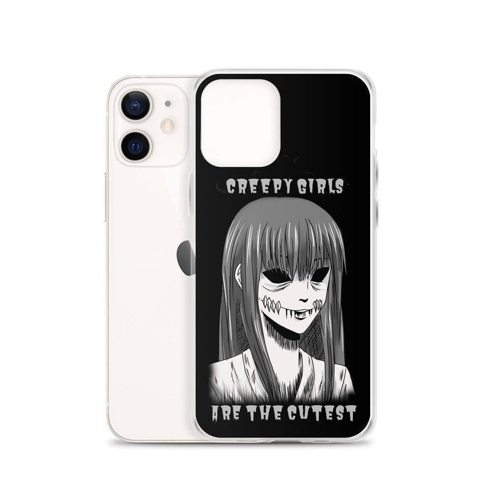 Alt iPhone-hoesje / Soft Goth Lover / Griezelig meisje Print