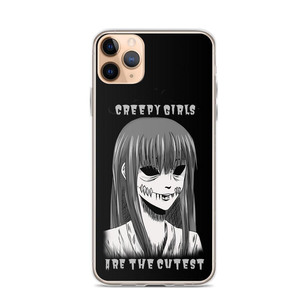 Alt iPhone-hoesje / Soft Goth Lover / Griezelig meisje Print