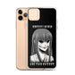 Alt iPhone-hoesje / Soft Goth Lover / Griezelig meisje Print