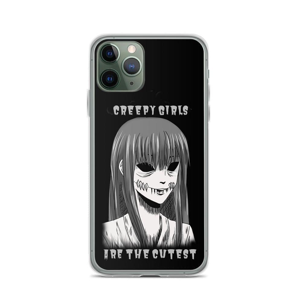 Alt iPhone-hoesje / Soft Goth Lover / Griezelig meisje Print