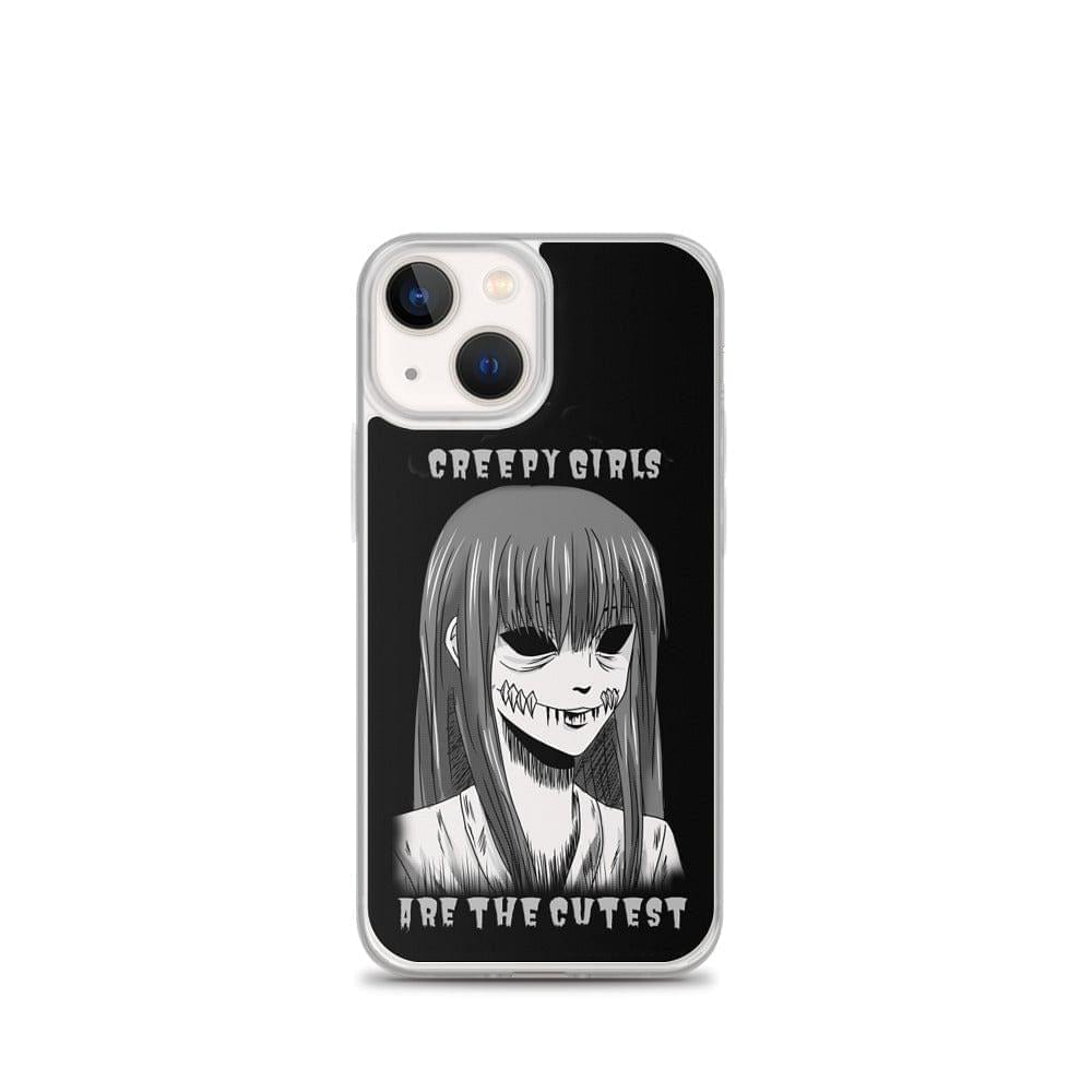 Alt iPhone-hoesje / Soft Goth Lover / Griezelig meisje Print