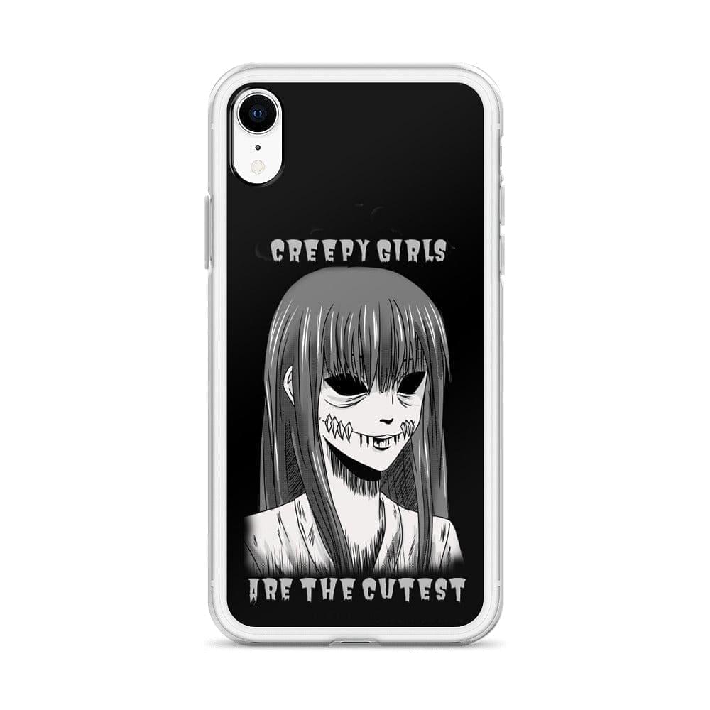 Alt iPhone-hoesje / Soft Goth Lover / Griezelig meisje Print