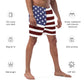 America Flag Mens Swim Trunks / Quick-drying Fabric / Variety Of Pockets / Eco Friendly