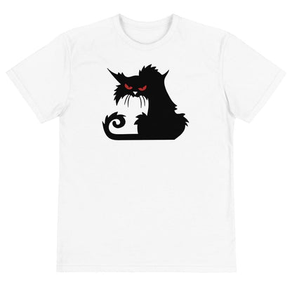 Angry Cat Shirt / Cat Lover T-shirt / Eco vriendelijke kleding