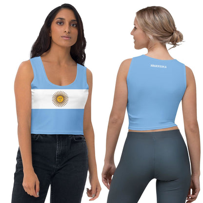 Argentina Crop Top / Ropa Bandera Argentina