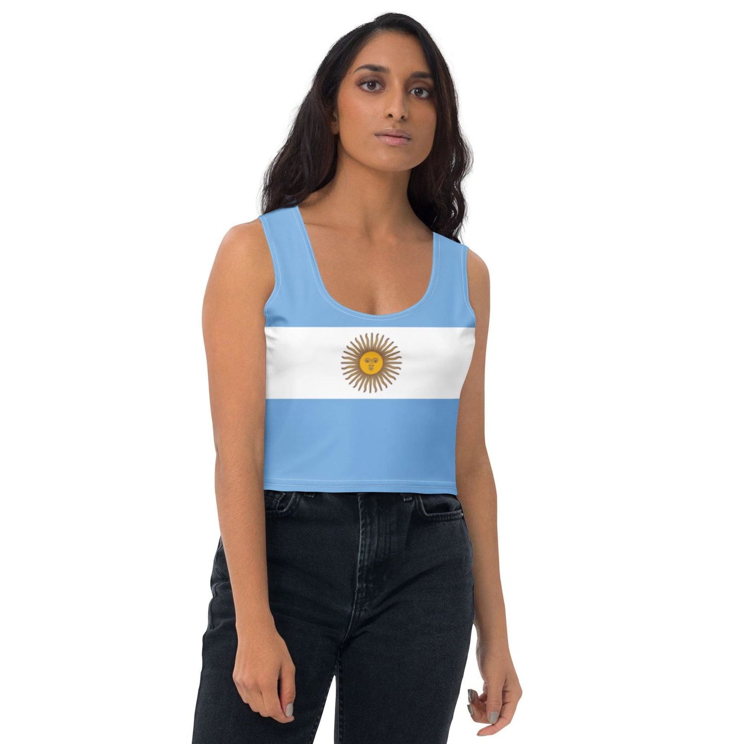 Argentina Crop Top / Ropa Bandera Argentina