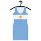 Argentina Dress With Argentina Flag Colors / Light Blue Dress