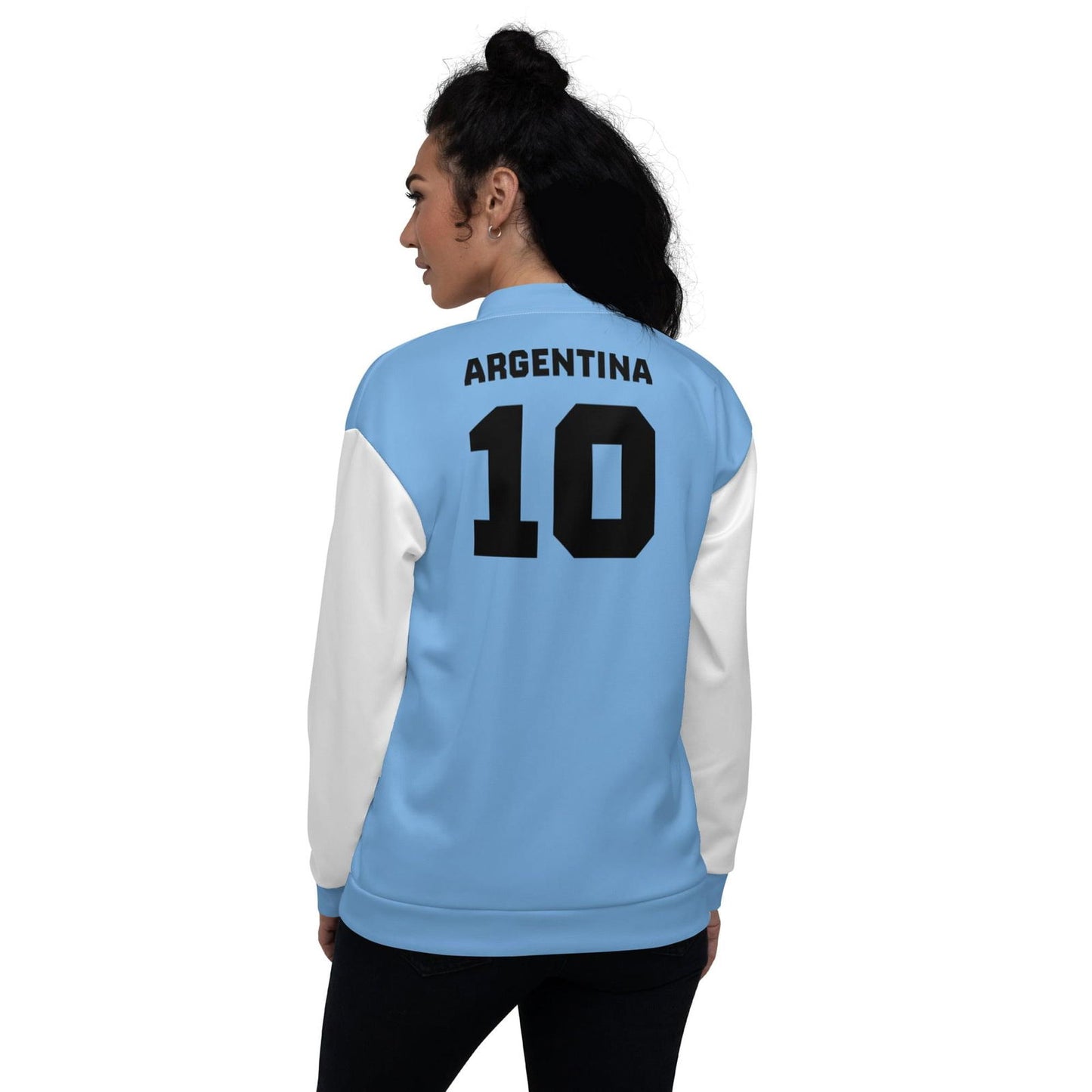 Giacca Argentina / Stile di abbigliamento Argentina unisex / Colori della bandiera Argentina