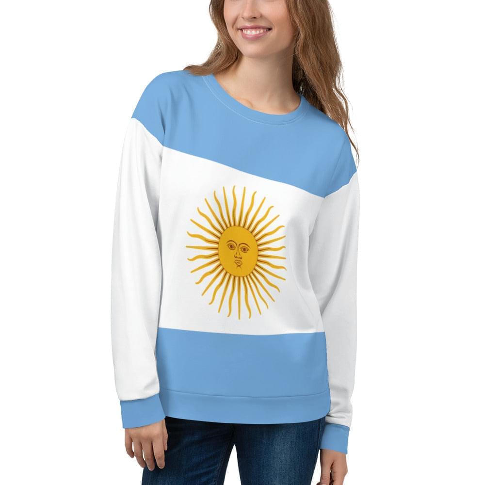 Argentinien-Sweatshirt / Argentinien-Outfit / Argentinien-Kleidungsstil